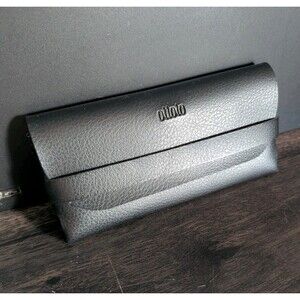 Ottoto Timeless Italian Style Soft Black Eyeglasses Case Sunglass Protector